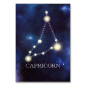 Konstellation | Capricorn | Hochzeitsstiftung Tischnummer (Rückseite)