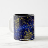 Konstellation der Lizard Zweifarbige Tasse (Vorderseite Links)