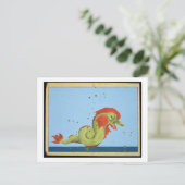 Konstellation der Pisces, aus "Uranometria" von Jo Postkarte (Stehend Vorderseite)