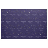 Konstellation der Sterne Ursa Minor Stoff (Fat Quarter (45,7 x 55,9 cm))