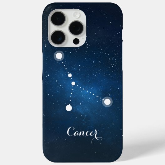 Konstellation der Sternzeichen Case-Mate iPhone Hülle (Rückseite)