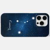 Konstellation der Sternzeichen Case-Mate iPhone Hülle (Rückseite (Horizontal))