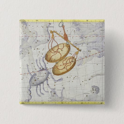 Konstellation der Waage, überziehen 7 'vom Atlas Button (Vorderseite)
