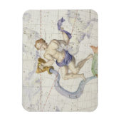 Konstellation des Aquarius, Platte 9 von "Atlas Co Magnet (Vertikal)