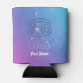 Konstellation des Horoskops für Krebs Zodiac Star Dosenkühler (Rückseite)