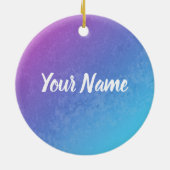 Konstellation des Horoskops für Krebs Zodiac Star Keramik Ornament (Hinten)