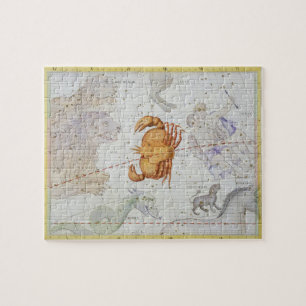 Konstellation des Krebses, überziehen 4 'vom Atlas Puzzle