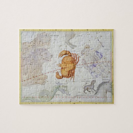 Konstellation des Krebses, überziehen 4 'vom Atlas Puzzle (Horizontal)