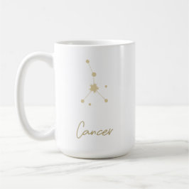 Konstellation des Krebses Zodiakoroskop Kaffeetasse