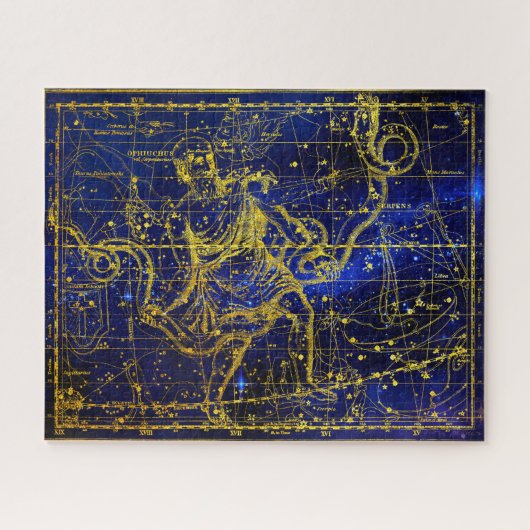 Konstellation des Vophiuchus Puzzle (Horizontal)