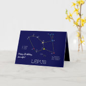 Konstellation Lepus Karte (Gelbe Blume)