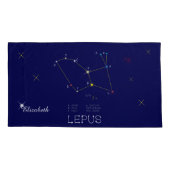 Konstellation Lepus Kissenbezug (Rückseite)