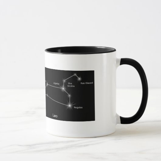 Konstellation Löwe Tasse (Rechts)