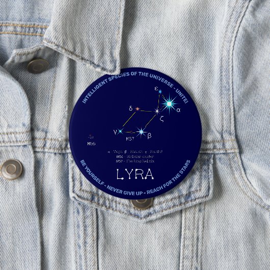 Konstellation Lyra Button (Beispiel)