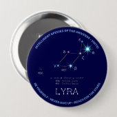 Konstellation Lyra Button (Vorne & Hinten)