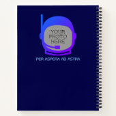 Konstellation Lyra Notizblock (Rückseite)