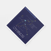 Konstellation Nördliche Hemisphäre Serviette (Ecke)