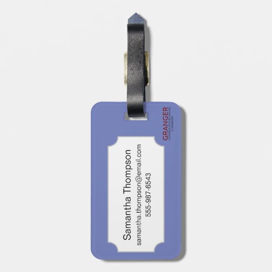 Konstellation: Pegasus Gepäckanhänger (Rückseite vertikal)