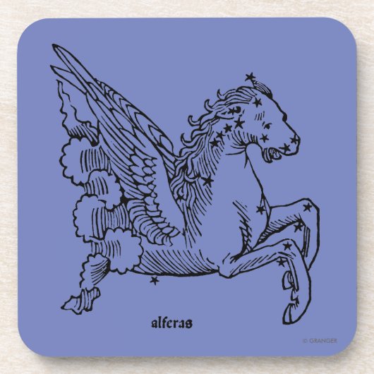 Konstellation: Pegasus Getränkeuntersetzer (Vorderseite)