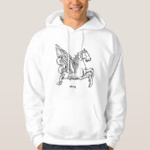Konstellation: Pegasus Hoodie (Vorderseite)