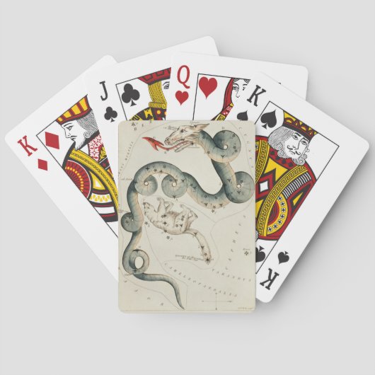 Konstellation spielt Karten Spielkarten (Rückseite)
