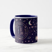 Konstellation und Nährwert von Capricorn Tasse (Vorderseite Links)
