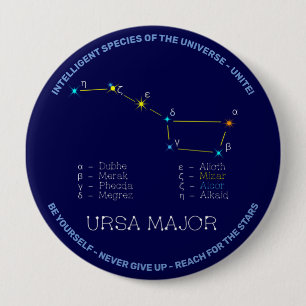 Konstellation Ursa Major Button