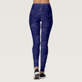 Konstellation Ursa Major Leggings (Rückseite)