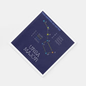 Konstellation Ursa Major Serviette (Ecke)
