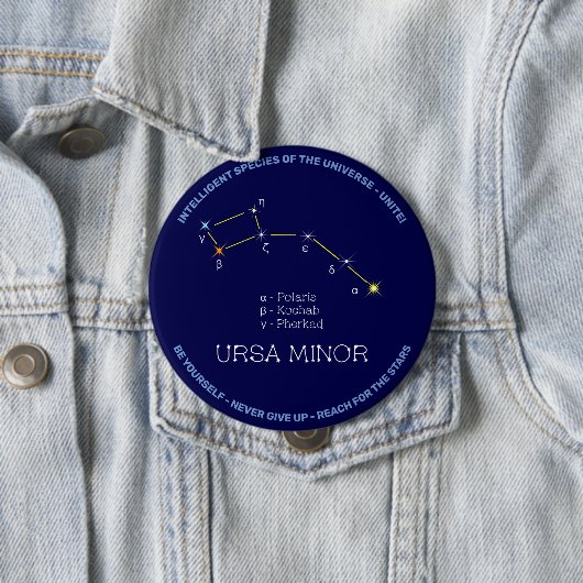 Konstellation Ursa Minor Button (Beispiel)