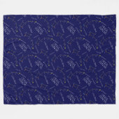 Konstellation Ursa Minor Fleecedecke (Vorderseite (Horizontal))