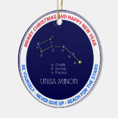 Konstellation Ursa Minor Keramik Ornament (Links)