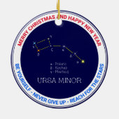 Konstellation Ursa Minor Keramik Ornament (Hinten)