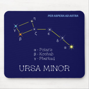 Konstellation Ursa Minor Mousepad