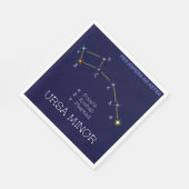 Konstellation Ursa Minor Serviette (Ecke)