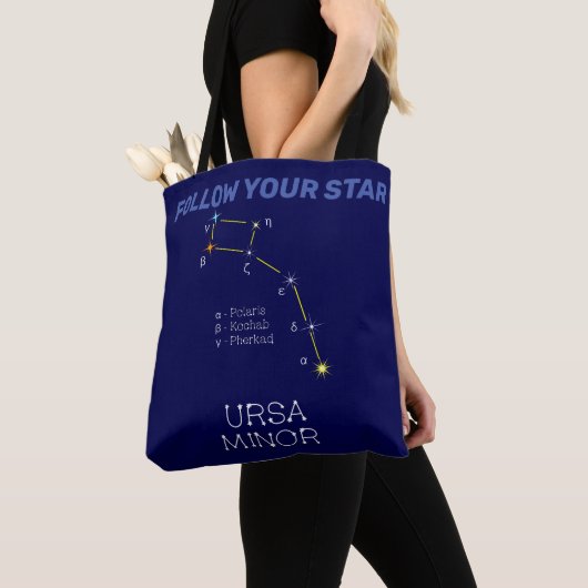 Konstellation Ursa Minor Tasche (Von Nahem)