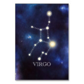 Konstellation | Virgo | Hochzeitsstiftung Tischnummer (Rückseite)
