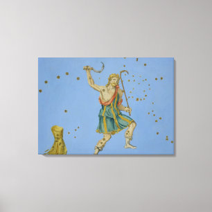 Konstellation von Booten, aus "Uranometria" von Jo Leinwanddruck