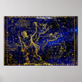 Konstellation von Booten Poster (Vorne)