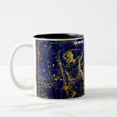 Konstellation von Booten Zweifarbige Tasse (Links)