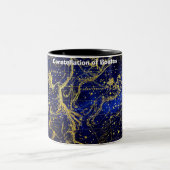 Konstellation von Booten Zweifarbige Tasse (Mittel)