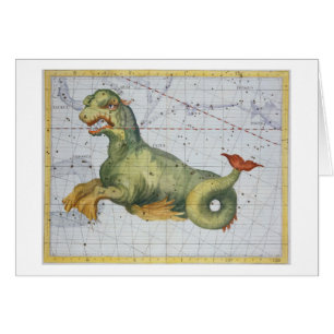Konstellation von Cetus der Wal, 'vom Atlas Coel