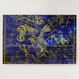 Konstellation von Delphinus Puzzle