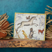 Konstellation von Monoceros mit Canis Major und Mi Fotoplatte (Seite)