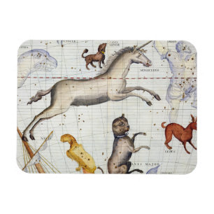Konstellation von Monoceros mit Canis-Major und MI Magnet