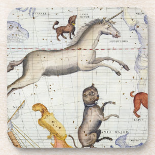 Konstellation von Monoceros mit Canis-Major und MI Untersetzer