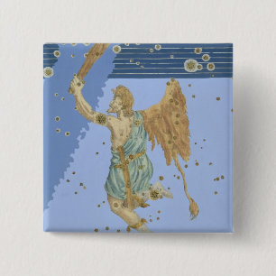 Konstellation von Orion, von "Uranometria" durch Button