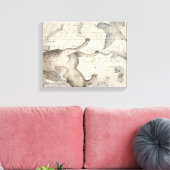 Konstellation von Pegasus, Platte 25 von "Atlas Co Leinwanddruck (Insitu (Wohnzimmer))