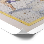 Konstellation von Perseus und Andromeda, aus "Atla Poster (Ecke)