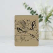 Konstellation von Pisces Hevelius 1690 Feb19 - Mär (Stehend Vorderseite)